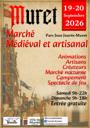 Marché Artisanal et Médiéval - Muret, Occitanie