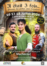 Spectacle IL ETAIT 3 FOIS à Machecoul-Saint-Même - Machecoul-Saint-Même, Pays de la Loire