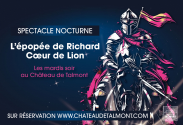 Spectacle nocturne : l'épopée de Richard Coeur de Lion - Talmont-Saint-Hilaire, Pays de la Loire