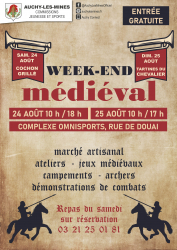 Week end médiéval à Auchy-les-Mines - Auchy-les-Mines, Hauts-de-France