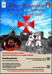 Fête médiévale Saint Julien le Montagnier 2ème édition - , Provence-Alpes-Côte d'Azur