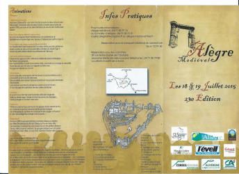 Allègre Médiéval 2015 - Allègre, Auvergne-Rhône-Alpes