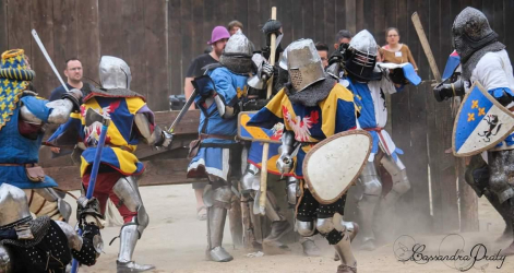 Behourd - Héros du pont Combat médiéval - Mions, Auvergne-Rhône-Alpes