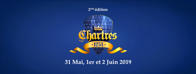 CHARTRES 1254 edition 2019 - Chartres, Centre-Val de Loire