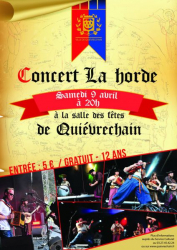 Concert Médiéval "La horde" à Quievrechain - Quiévrechain, Hauts-de-France
