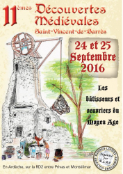 Découvertes médiévales à Saint Vincent de Barrès - Saint-Vincent-de-Barrès, Auvergne-Rhône-Alpes