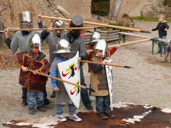 Enfants du Moyen Age : Chevalier un jour tu seras , Saint André sur Sèvre - Saint André sur Sèvre, Nouvelle-Aquitaine