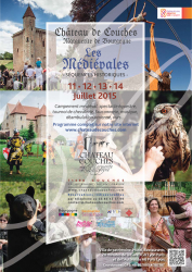 Festival Les Médiévales 2015 au Château de Couches - Couches, Bourgogne Franche-Comté