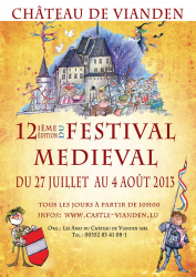 Festival Médiéval du château de Vianden 2013 - Vianden, Diekirch