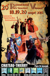 Festival patrimoine Vivant 2015 , Château-Thierry  - Château-Thierry , Hauts-de-France