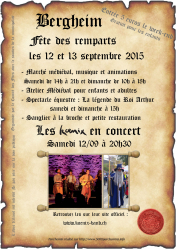 Fête des Remparts 2014 à Bergheim - Bergheim, Grand Est