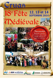 Fête médiévale 2014 , Cruas - Cruas, Auvergne-Rhône-Alpes