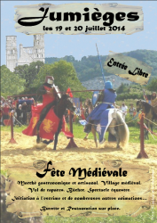 Fête médiévale 2014 , Jumièges - Jumièges, Normandie