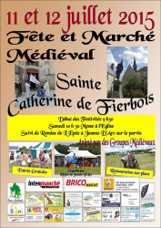 Fête médiévale 2015 à Sainte-Catherine-de-Fierbois  - Sainte-Catherine-de-Fierbois , Centre-Val de Loire