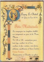 Fête Médiévale à Ligny-le-Châtel - Ligny-le-Châtel, Bourgogne Franche-Comté