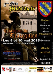 Fête médiévale au château de Trazegnies 2015 , Courcelles - Courcelles, Hainaut