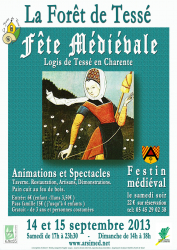 Fête médiévale au Logis de Tessé en Charente , La Forêt-de-Tessé - La Forêt-de-Tessé, Nouvelle-Aquitaine