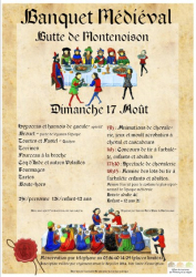 Fête Médiévale avec banquet , Montenoison - Montenoison, Bourgogne Franche-Comté