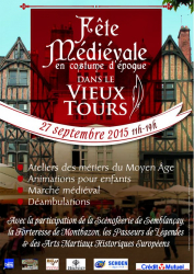 Fête Médiévale dans le Vieux Tours - Tours, Centre-Val de Loire