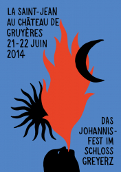 Fête médiévale de la Saint-Jean , Gruyères - Gruyères, Fribourg