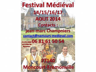 Fête médiévale de Nemours 2014 , Moncourt-Fromonville - Moncourt-Fromonville, Île-de-France