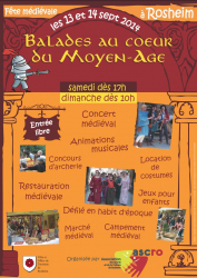 Fête médiévale de Rosheim 2014 - Rosheim, Grand Est