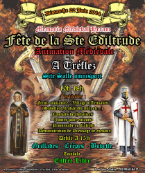 fête médiévale de Sainte Ediltrude , tréflez - Tréflez, Bretagne