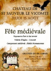 Fête médiévale de St Sauveur le Vicomte , Saint Sauveur le Vicomte - Saint-Sauveur-le-Vicomte, Normandie