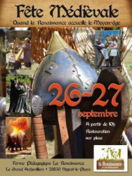 Fête médiévale : Quand la Renaissance accueille le Moyen-Âge , Nogent-le-Phaye - Nogent-le-Phaye, Centre-Val de Loire