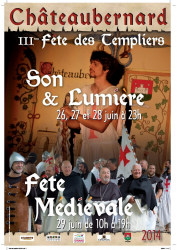 Spectacle Son & Lumière et Fête Templière , Châteaubernard - Châteaubernard, Nouvelle-Aquitaine