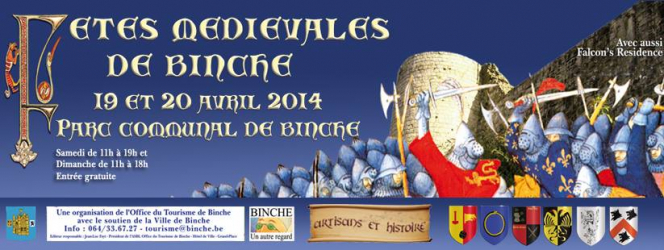 Fêtes médiévales de Binche 2014 - Binche , Hainaut