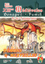 Fêtes médiévales du château de Bonaguil , Saint-Front-sur-Lémance - Saint-Front-sur-Lémance, Nouvelle-Aquitaine