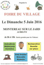 Foire du Village 2016 à Montereau-sur-le-Jard - Montereau-sur-le-Jard, Île-de-France
