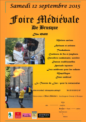 Foire médiévale de Brusque - Brusque, Occitanie