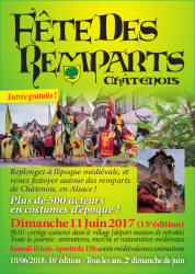 Fête des Remparts de Châtenois 2017 - Châtenois, Grand Est