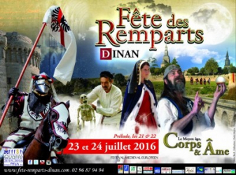 Fête des remparts de Dinan 2016 - Dinan, Bretagne