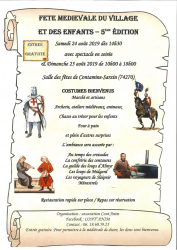 Fête et marché médiéval de Contamine Sarzin 2019 - Contamine-Sarzin, Auvergne-Rhône-Alpes