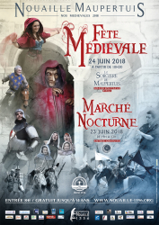 Fête et Marché médiéval de Nouaillé-Maupertuis 2018 - Nouaillé-Maupertuis, Nouvelle-Aquitaine