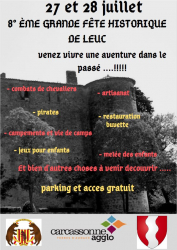 Fête historique de Leuc 2019 - Leuc, Occitanie