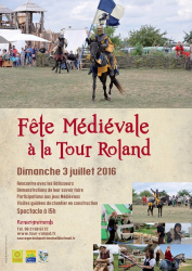 Fête médiévale à la Tour Roland 2016 à Lassigny - Lassigny, Hauts-de-France