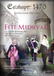 Fête Médiévale au Château de Chenaux à Estavayer-le-Lac 2017 - Estavayer-le-Lac, Fribourg