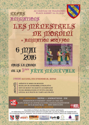 Fête médiévale au château de Trazegnies 2016 - Courcelles, Hainaut