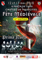 Fête médiévale au château de Trazegnies 2018 - Courcelles, Hainaut