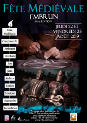 Fête Médiévale d'Embrun 2019 - Embrun, Provence-Alpes-Côte d'Azur