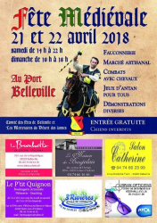 Fête médiévale de Belleville sur Saône 2018 - Belleville, Auvergne-Rhône-Alpes