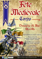 Fête médiévale de Corps - 26 mai 2019 - Corps, Auvergne-Rhône-Alpes