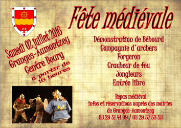 Fête Médiévale de Granges-Aumontzey. - Aumontzey, Grand Est