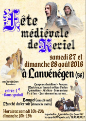 Fête médiévale de Keriel 2016 - Lanvénégen, Bretagne