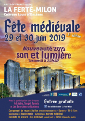 Fête médiévale de La Ferté-Milon 2019 - La Ferté-Milon, Hauts-de-France