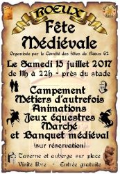Fête médiévale de Roeux - Rœux, Hauts-de-France